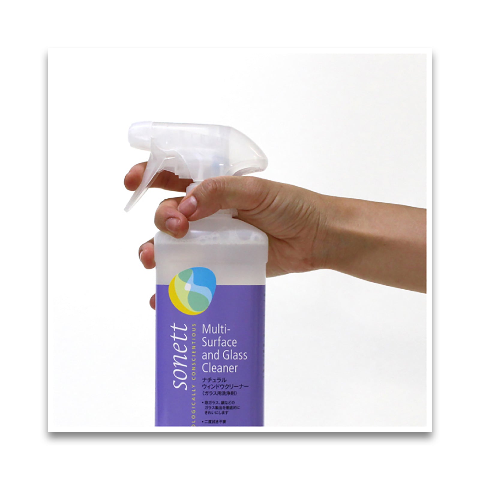 Sonett ナチュラルウィンドウクリーナー（ガラス用洗浄剤） 500ml