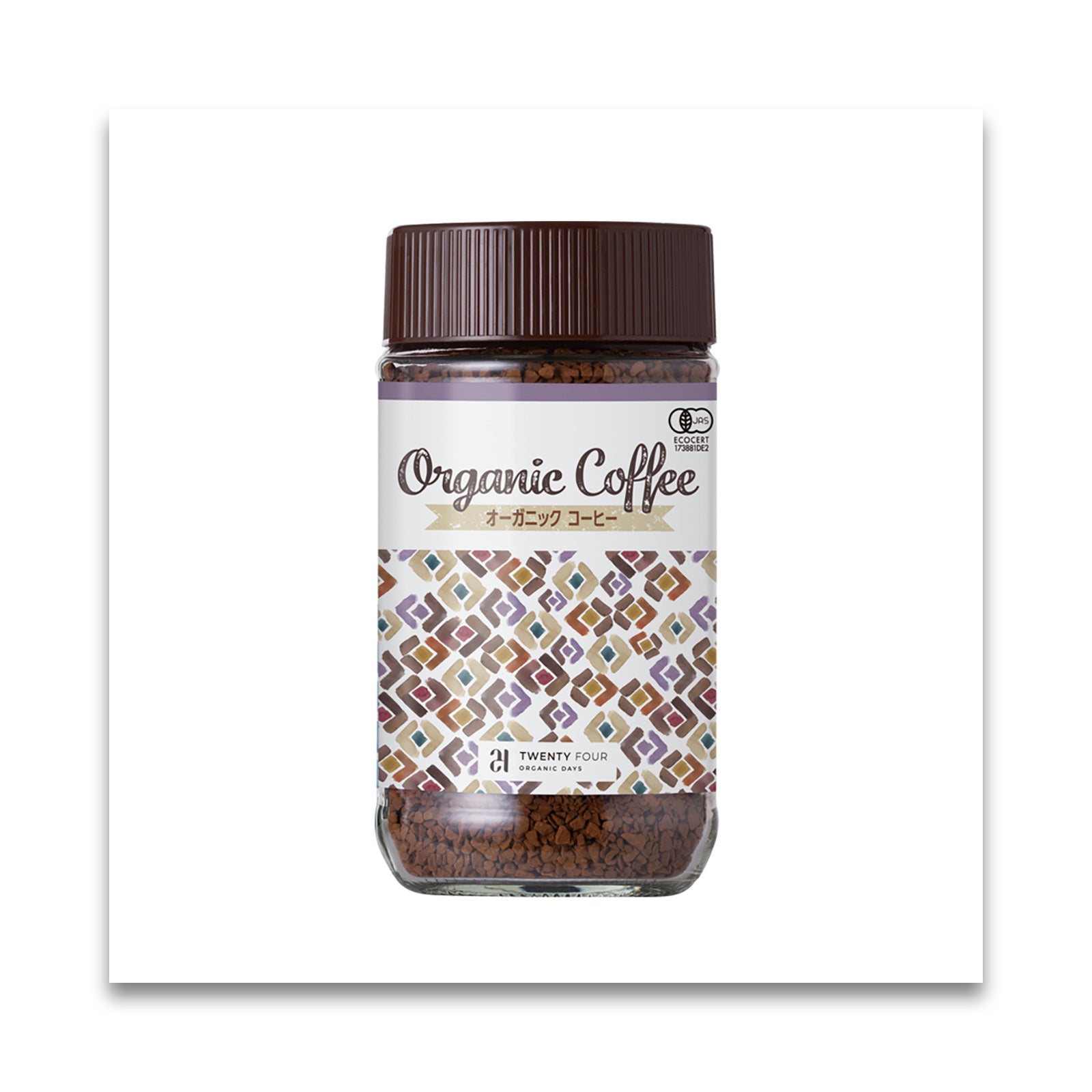 24 ORGANIC DAYS オーガニック インスタントコーヒー 100g