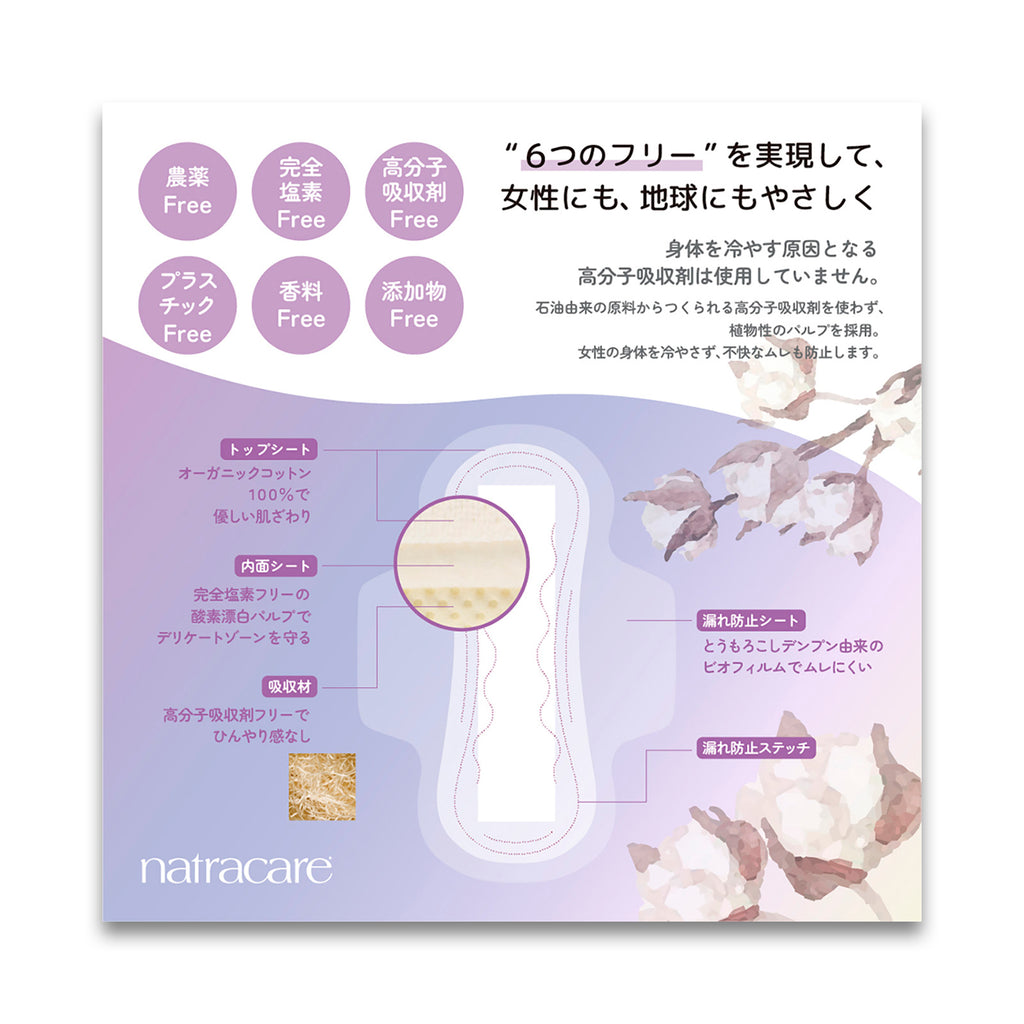 natracare ナトラケア ノーマル 12枚