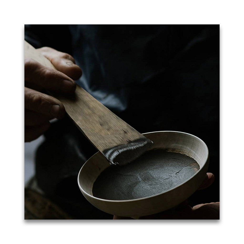 土直漆器　堅牢　飯椀（溜・朱）