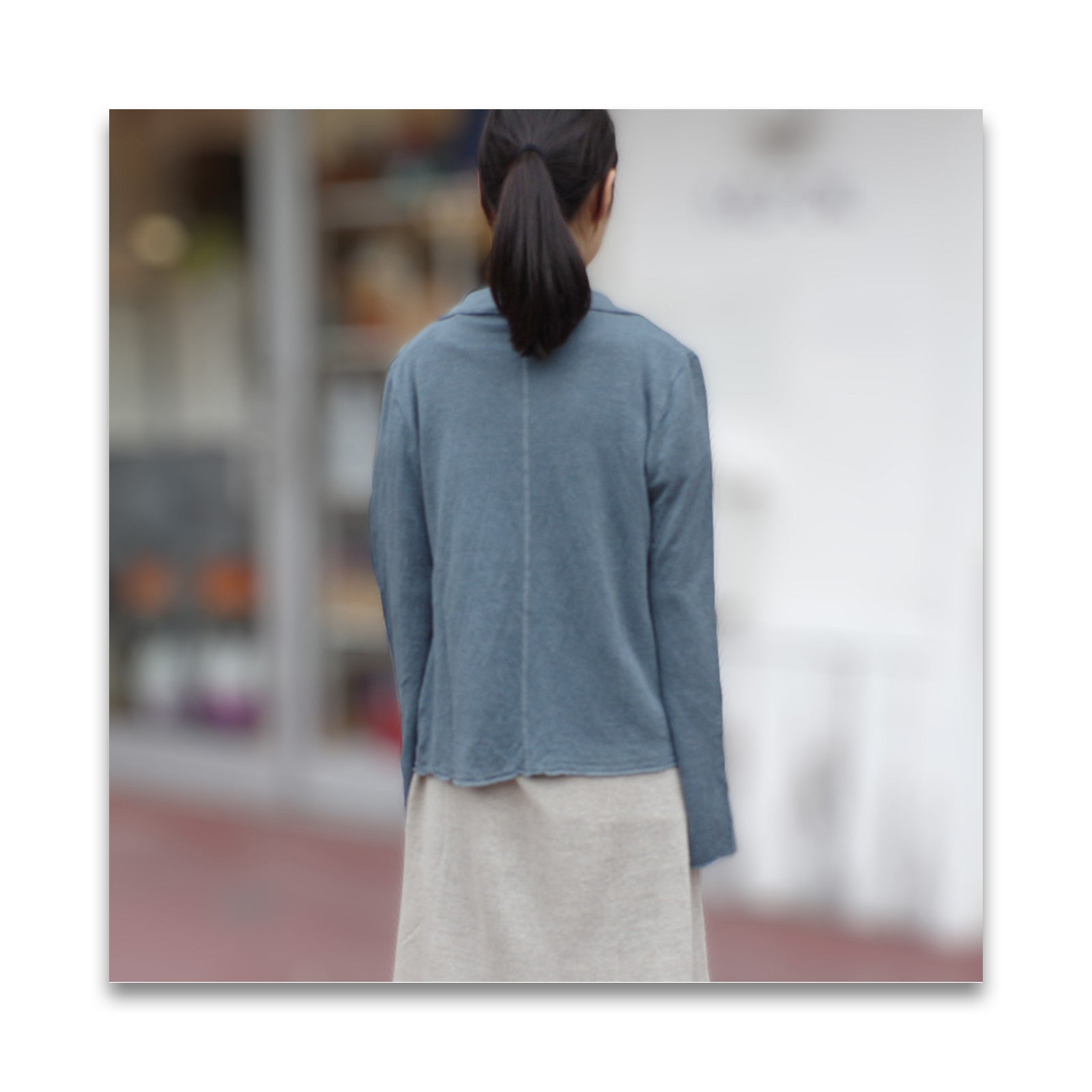 オーガニックリネン ジャケット