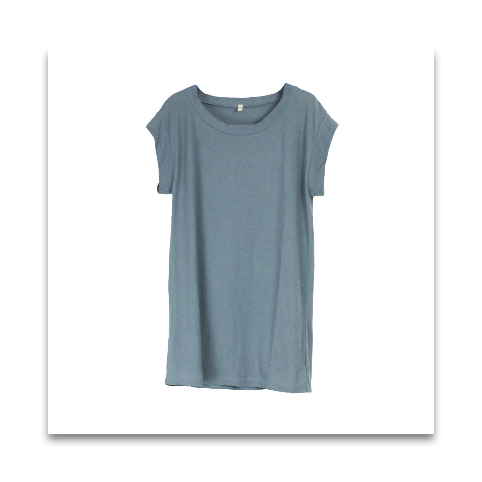 オーガニックコットン 薄地 フレンチスリーブ