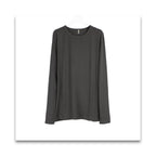 オーガニックコットン 天竺 クルー長袖Tシャツ
