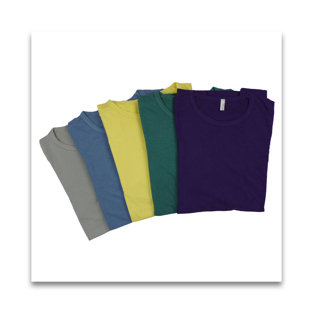 オーガニックコットン 天竺 クルー長袖Tシャツ