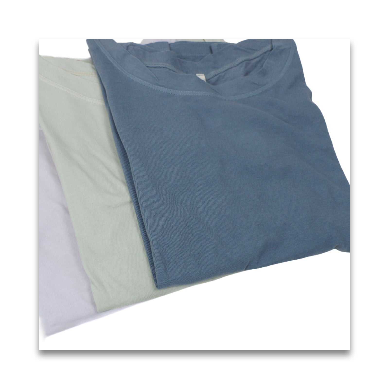 オーガニックコットン 薄地 長袖Tシャツ