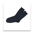 オーガニックコットン men's リブ ソックス