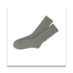 オーガニックコットン men's リブ ソックス