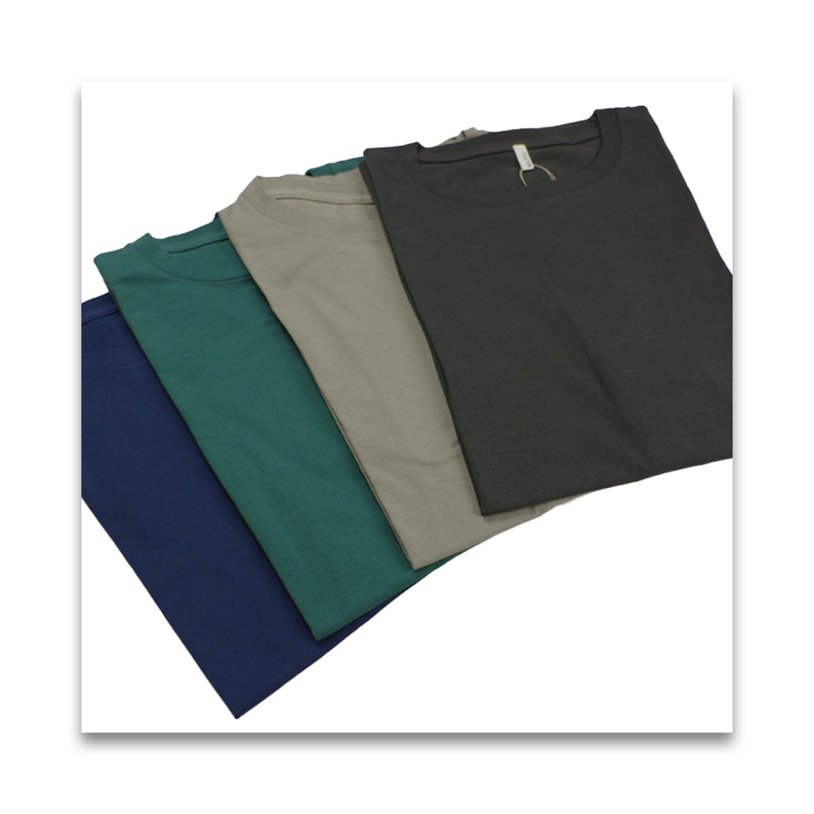 オーガニックコットン　men's ハイゲージ半袖T-MILFOIL