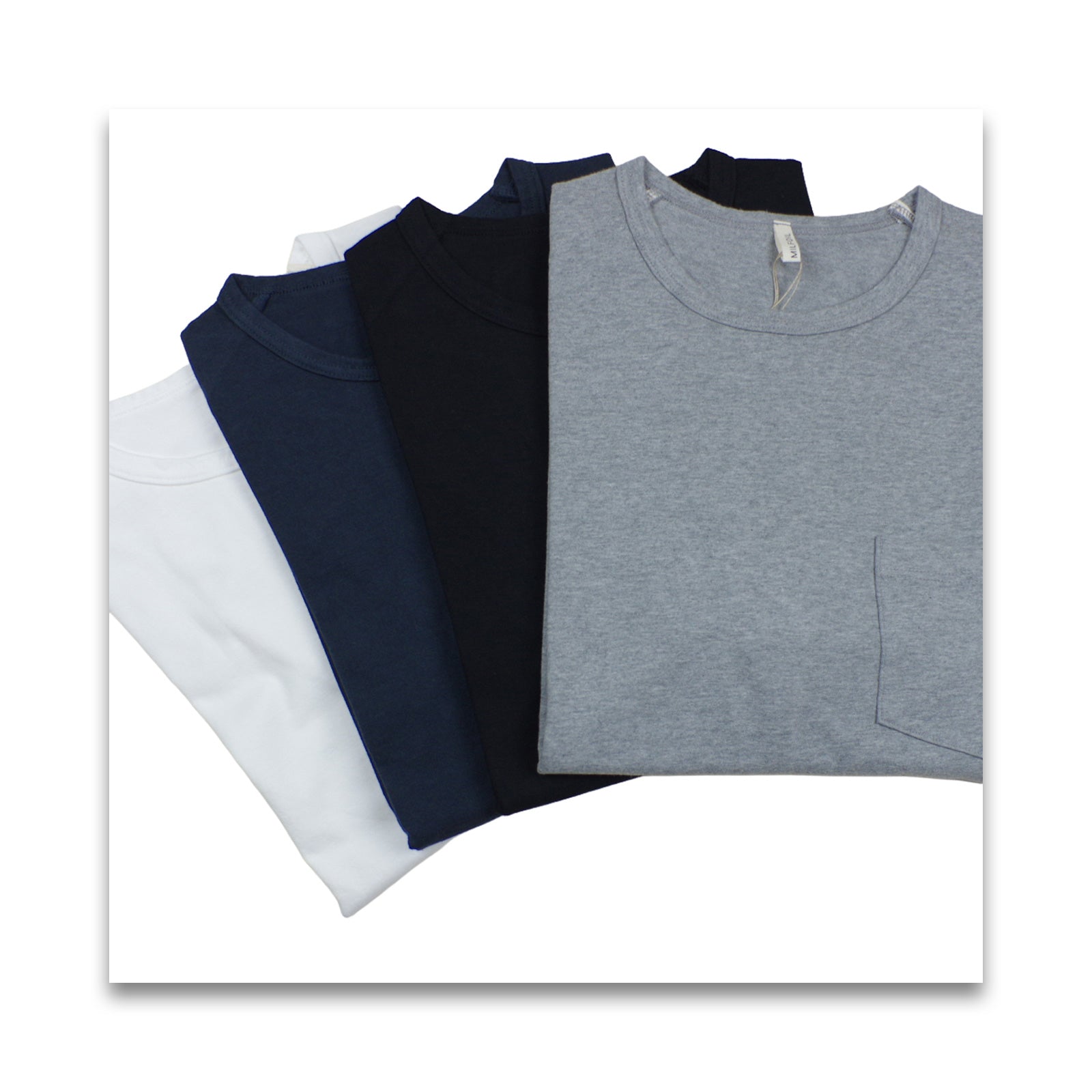 オーガニックコットン unisex ポケットT