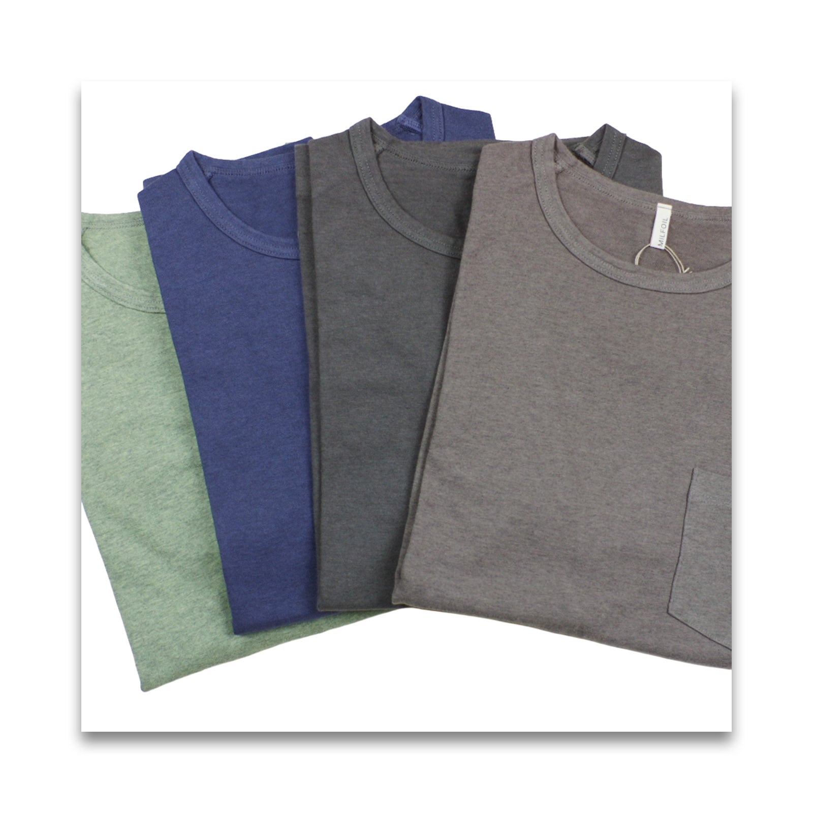 オーガニックコットン unisex ポケットT