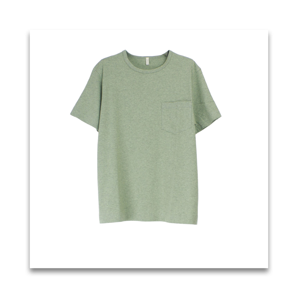 オーガニックコットン unisex ポケットT