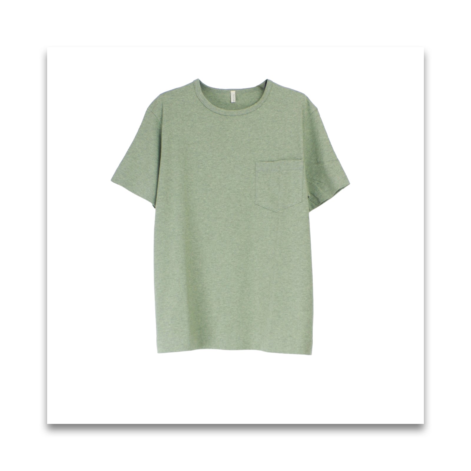 オーガニックコットン unisex ポケットT