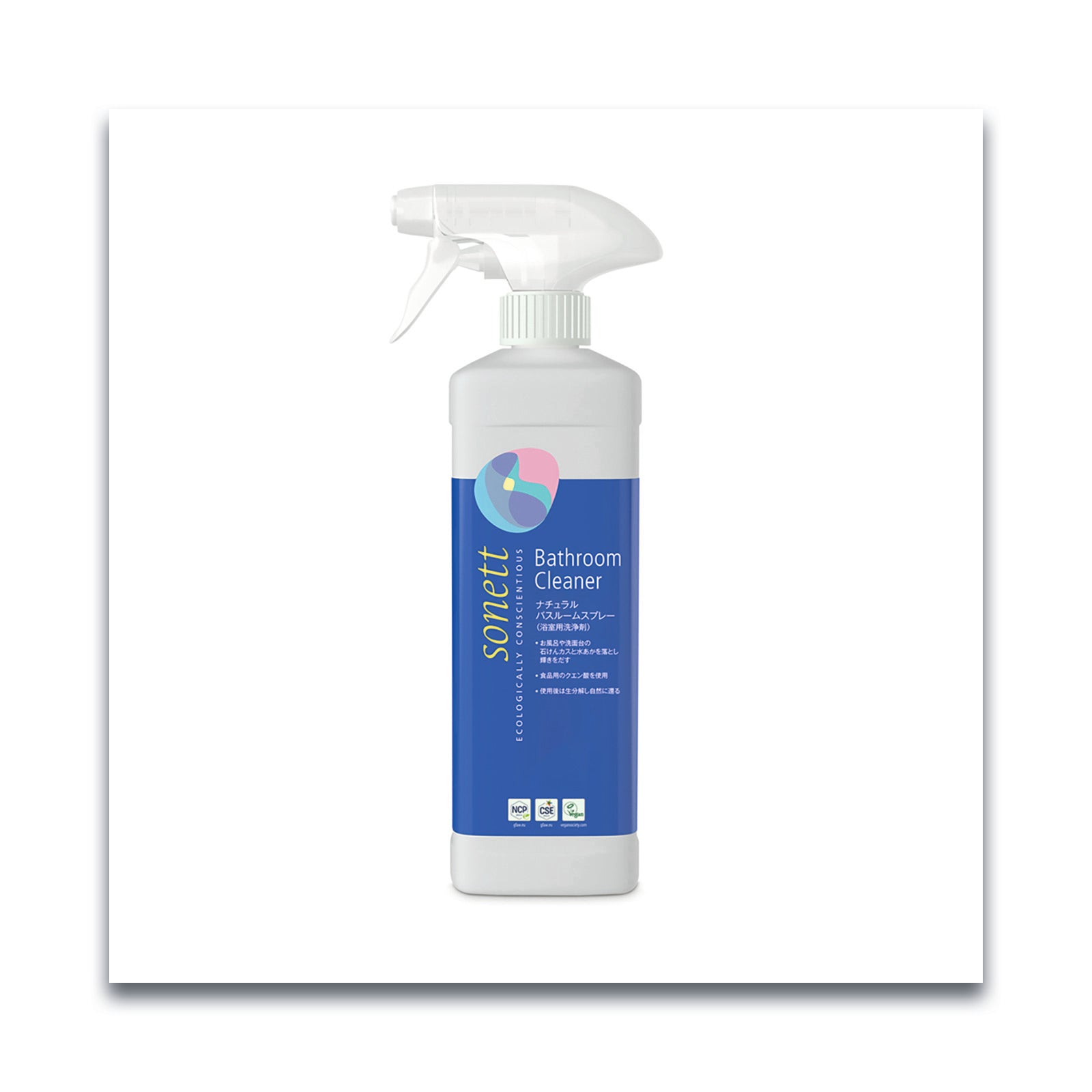 Sonett ナチュラル バスルームスプレー（浴室用洗浄剤）500ml