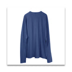 オーガニックコットン　men's Vネック長袖T-MILFOIL
