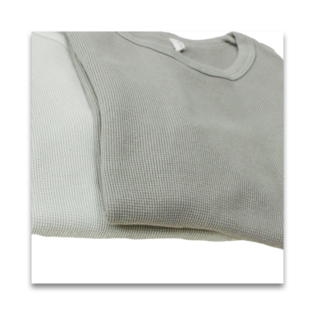 オーガニックコットン　men's テレコ 長袖Tシャツ-MILFOIL