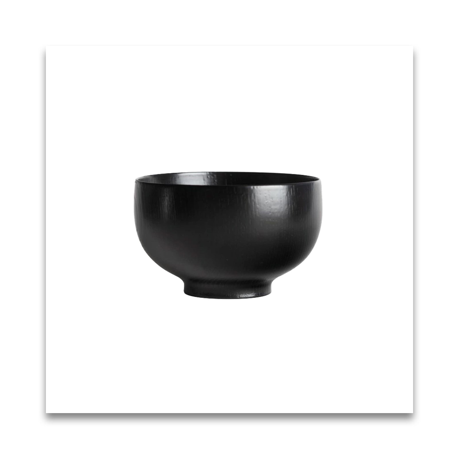 土直漆器　まいにちのお椀　欅　布袋椀（溜/黒/朱）