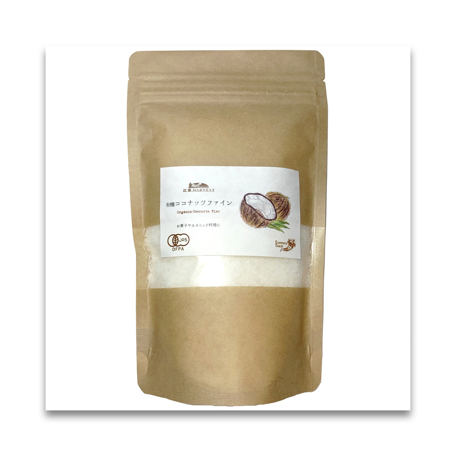 N HARVEST 有機ココナッツファイン100g