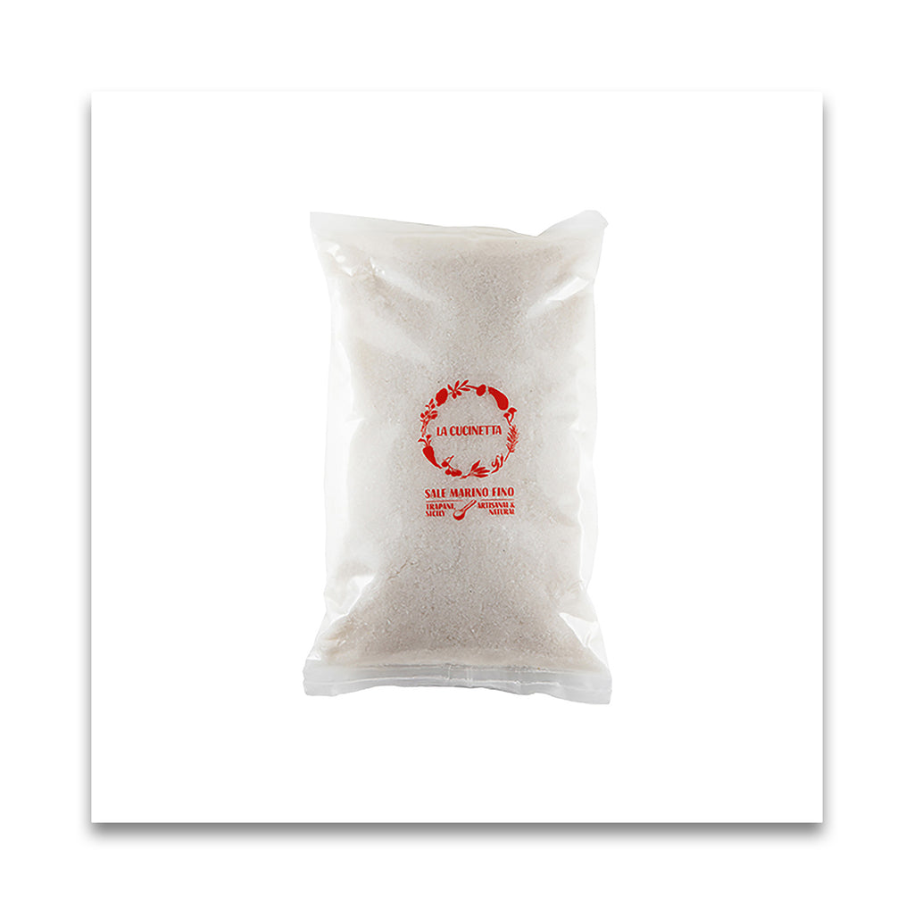 ラ・クチネッタ　シチリア天日海塩（細粒）1kg