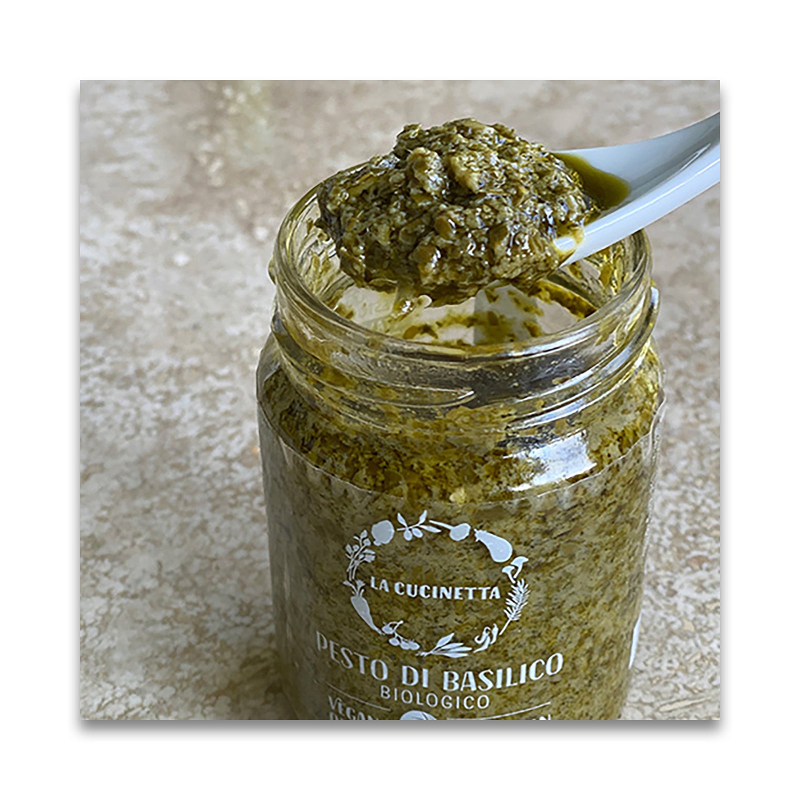 ラ・クチネッタ　有機バジルペースト 130g